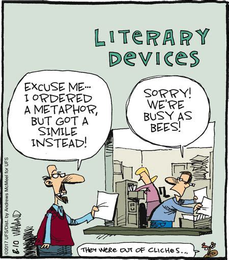 Mystery Fanfare Cartoon Of The Day Literary Devices