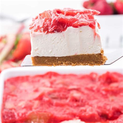 Strawberry Rhubarb Cheesecake Recipe Cart