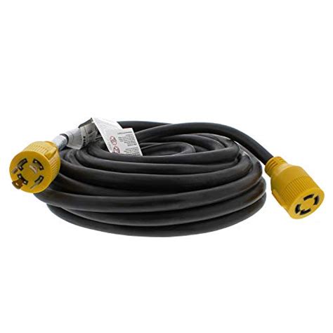 Dumble 30 Amp Rv Power Cord For Generator And Transfer Switch 40ft Long