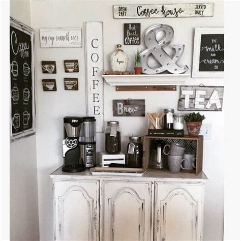 Do you find designing your very own coffee bar a challenge? Small coffee bar ideas - CueThat