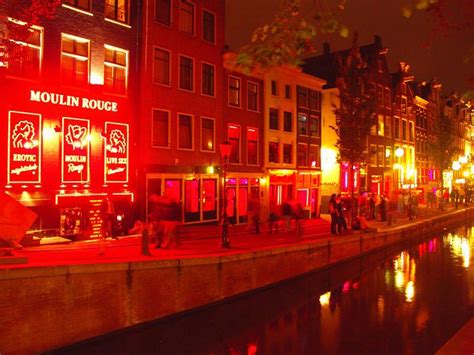 Code Red Post Best Photos Where Red Color Dominates Amsterdam Netherlands Red Light District