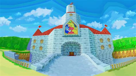 Super Mario 64 Peachs Castle Repainted 360° Vr Youtube