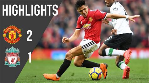 Verlieren sie auch heute, wäre es eine krise. Manchester United 2-1 Liverpool | Premier League ...