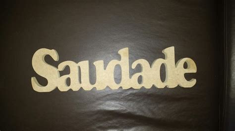Saudade Do Tipo Letra