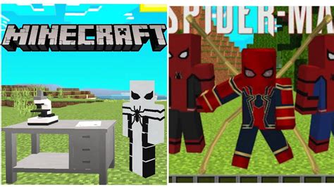 Spider Man Addonmod In Minecraft Pebedrock 116 117 For Androidpc ️