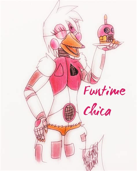 FunTime Chica Poses. 