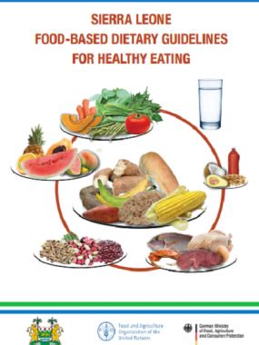 Sponsored research on the health effects. Sierra Leone Food-Based Dietary Guidelines for Healthy ...