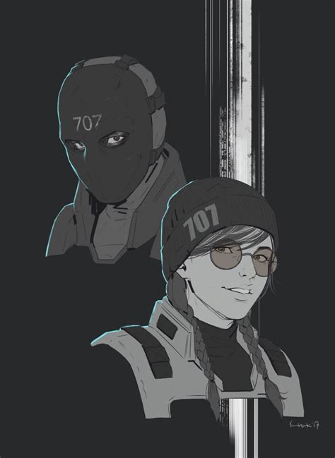 Vigil And Dokkaebi By Cptsunstark On Twitter You Should Totally