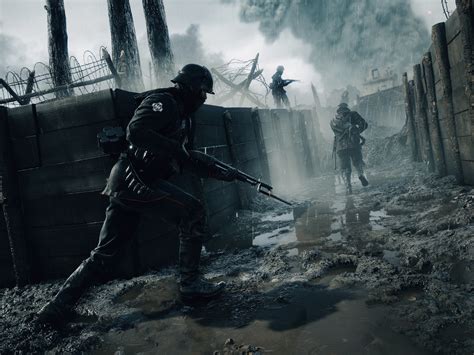 Soldier Battlefield 1 Ea Dice World War I War Video Games