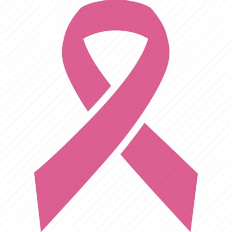 Awareness Breast Cancer Pink Ribbon Icon