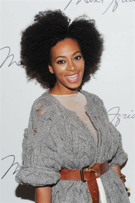Rock An Afro Solange Knowles Solange Hair Icon