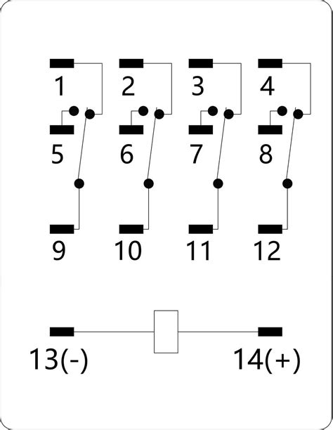 14 Pin Relay Wiring Diagram Pdf Inspireya