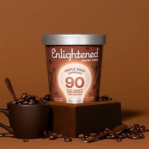 Triple Shot Espresso Enlightened Dairy Free Ice Cream Flavors 2018