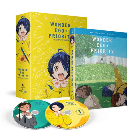 Wonder Egg Priority The Complete Season Limited Edition Blu Ray