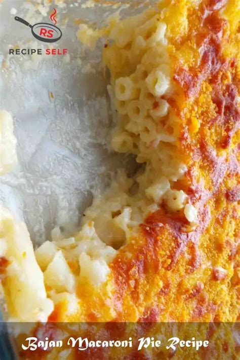 Bajan Macaroni Pie Recipe November Recipe Self