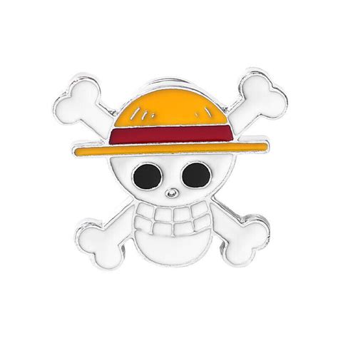 Luffy Jolly Roger One Piece Enamel Pin