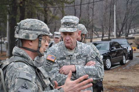 2nd Infantry Division Command Team Visits 210th Fires Brigade Article