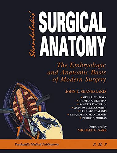 SURGICAL ANATOMY The Embryologic And Anatomic Basis Of Modern Surgery