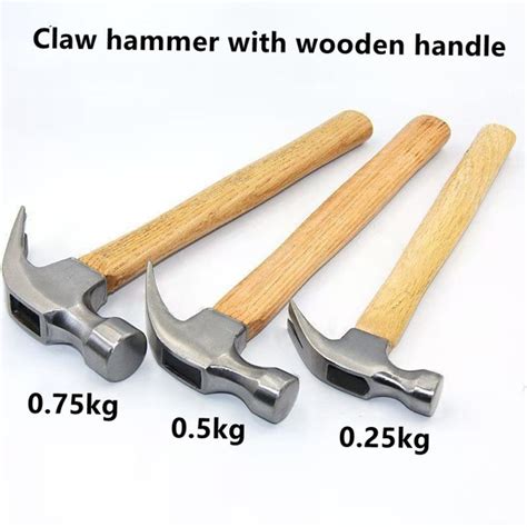 Claw Hammer Woodworking High Carbon Steel Round Head Hammer Octagonal