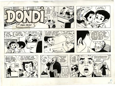 Dondi Comic Strip Comics Comic Strips Vintage Comics
