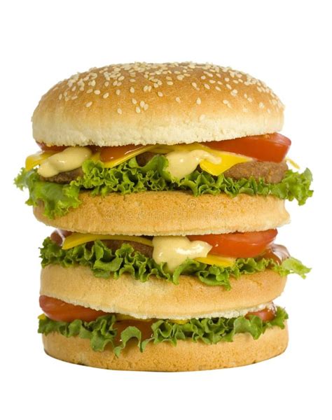 Huge Hamburger Stock Image Image Of Burger Delicious 1084405