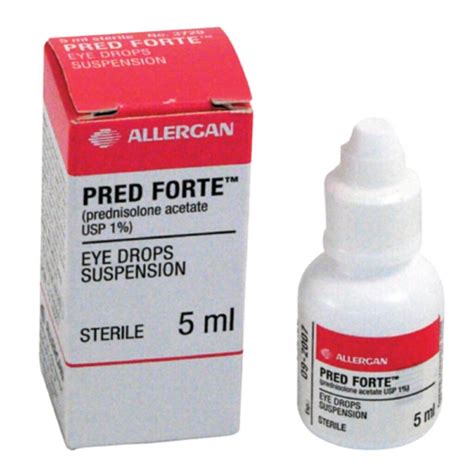 Buy Pred Forte Eye Drops Prednisolone Eye Drops 1 Dock Pharmacy