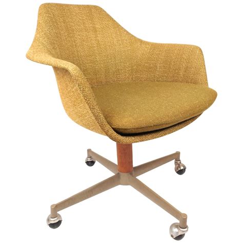Modern accent chairs and armchairs. Mid-Century Modern Office Chair in the Style of Herman ...
