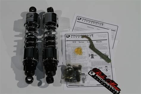 The 412s simple, durable design means they will be an improvement to your motorcycle's suspension performance for as at progressive suspension we always want to be sure that you get the perfect part for your bike. Progressive Suspension 412 Series Shocks - Kawasaki Vulcan ...