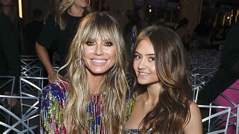 heidi klum on daughter leni s modeling career details hollywood life