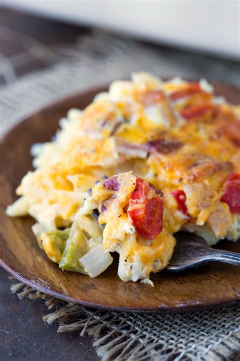 Egg and hashbrown casserole is an easy meal that will satisfy your weekend cravings for a delicious breakfast. Overnight Hash Brown Casserole | Recipe | Food recipes ...