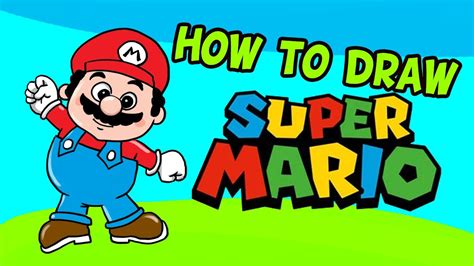 Cómo Dibujar A Mario Bros Youtube