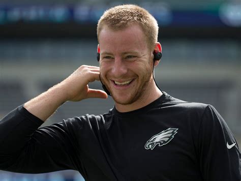 Wentz is reportedly visiting a foot specialist and may require. Carson Wentz was once caught watching game film on his ...