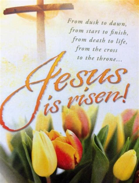 Jesus Is Risen Jesus Inspirational Easter Messages Resurrection