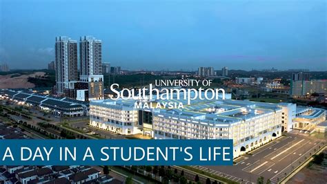 A Day In A Students Life University Of Southampton Malaysia Youtube