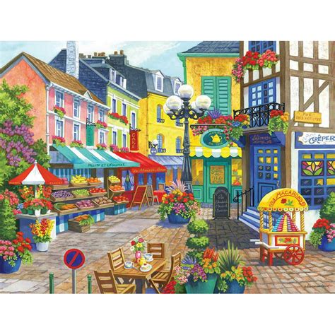 French Market 300 Piece Jigsaw Puzzle By Sunsout