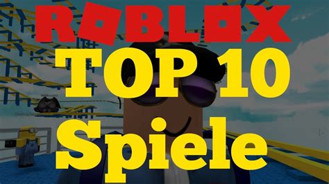 Top 10 Best Roblox Games Review Deutschgerman Abbaok Youtube