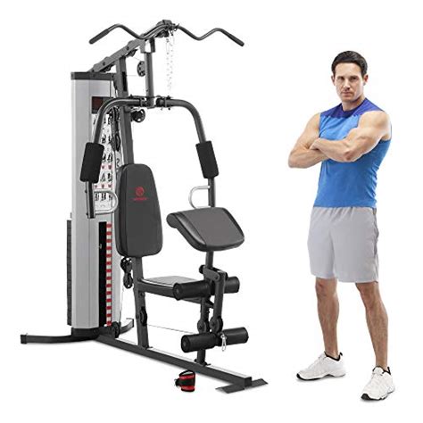 Marcy Mwm 988 Multifunction Steel Home Gym 150lb Weight Stack Machine