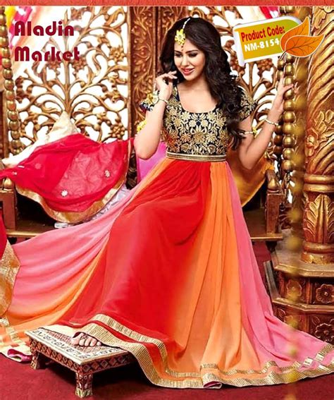 Anarkali Frock Long Anarkali Anarkali Suits Abaya Fashion India
