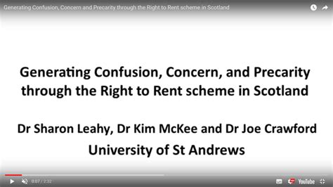 Video Abstract “generating Confusion Concern And Precarity Through