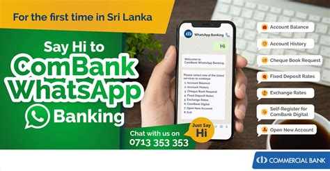 Commercial Bank Launches Whatsapp Banking In Sri Lanka The Bitverse