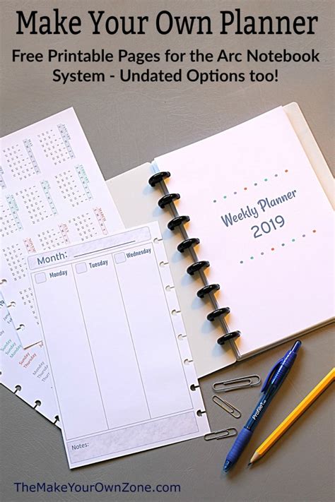 printable planner pages     zone