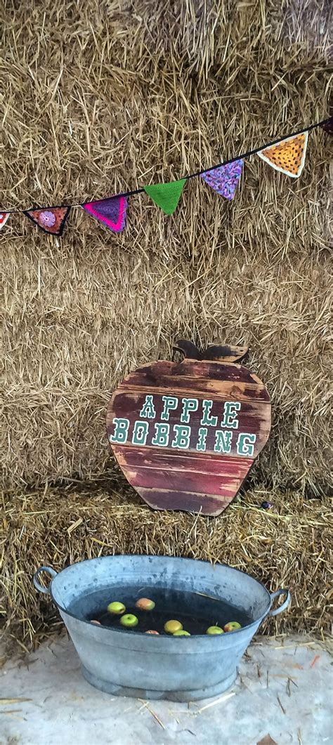 Apple Bobbing Game Bobbing For Apples Halloween Event Carnival Party