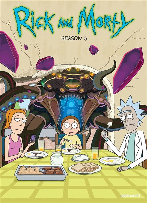 Rick And Morty The Complete Fifth Season Dvd Dan