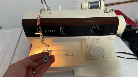 Singer 5528 Sewing Machine Winding The Bobbin Youtube