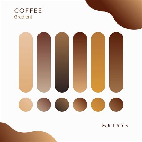 Discover Coffee Gradient Colors