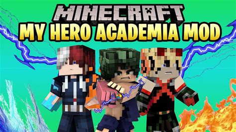 My Hero Academia Mod 1122 Minecraft Mod Review En Español Quirks