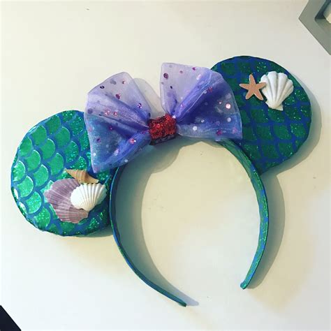 Ariel Custom Ears Disney Magic Disney Custom