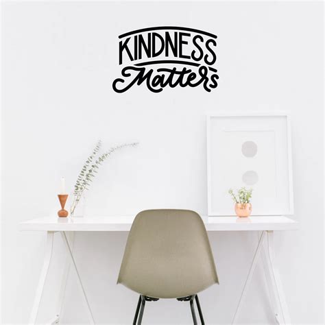 Vinyl Wall Art Decal Kindness Matters 17 X 27 Inspirational