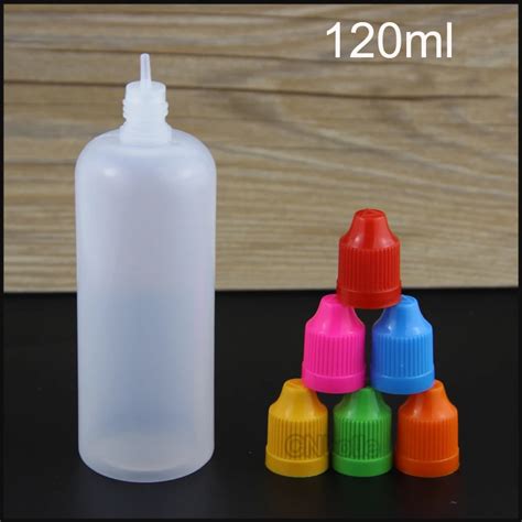 Buy 50pcs 120ml Pe Plastic Dropper Bottles With