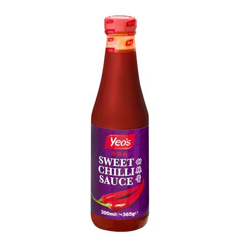 Sweet Chilli Sauce 300ml By Yeo S Thai Food Online Authentic Thai Supermarket